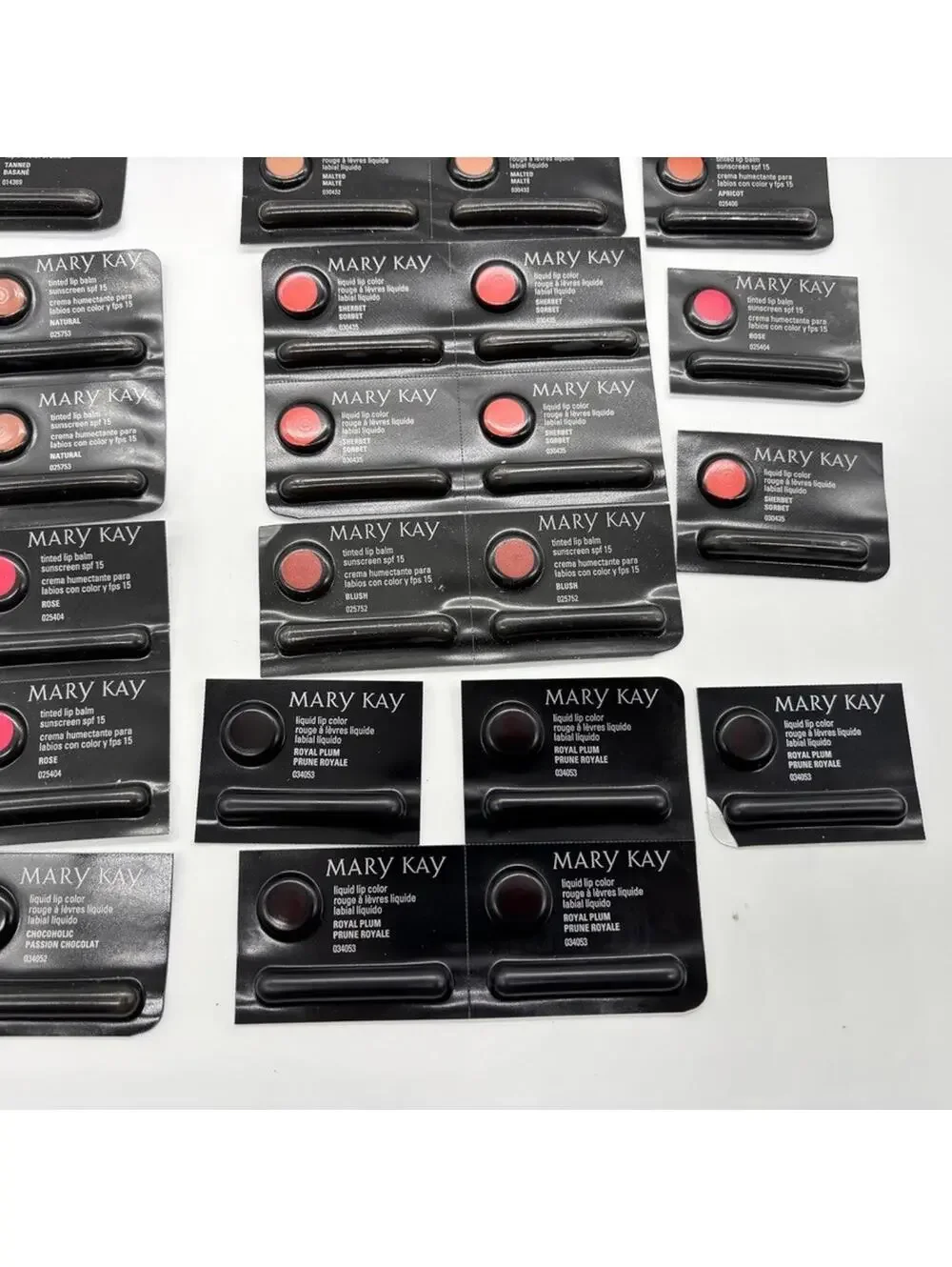 31 Mary Kay Hydrating Lipstick Balm Liquid Balm Sample Packs Different Shades